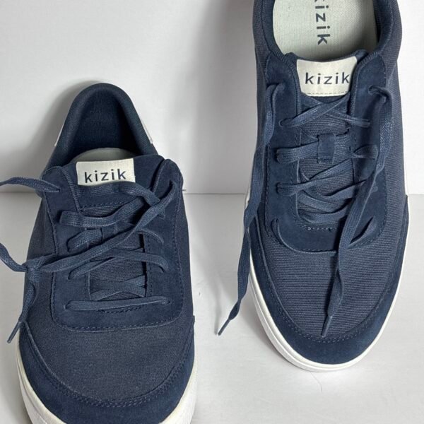Kizik Prague M313 Men’s Size 13 Navy Hands-Free Step-In Comfort Sneakers