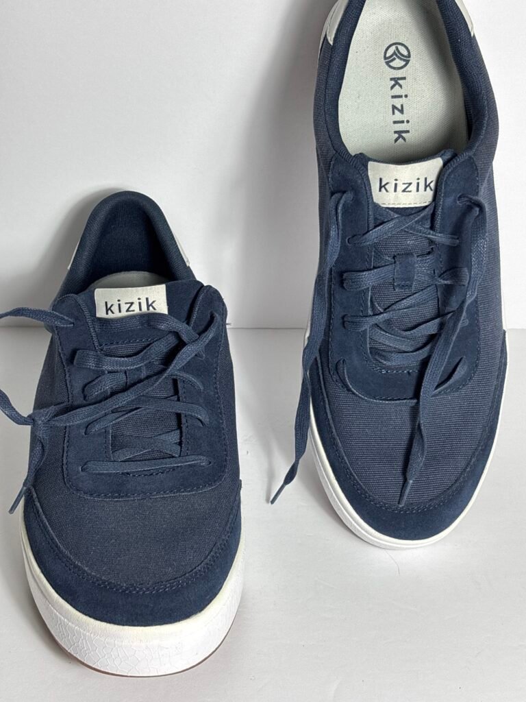 Kizik Prague M313 Men’s Size 13 Navy Hands-Free Step-In Comfort Sneakers