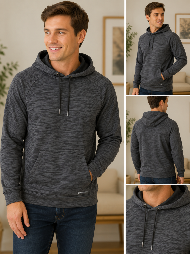 Tek Gear WarmTek Men’s Performance Pullover Hoodie