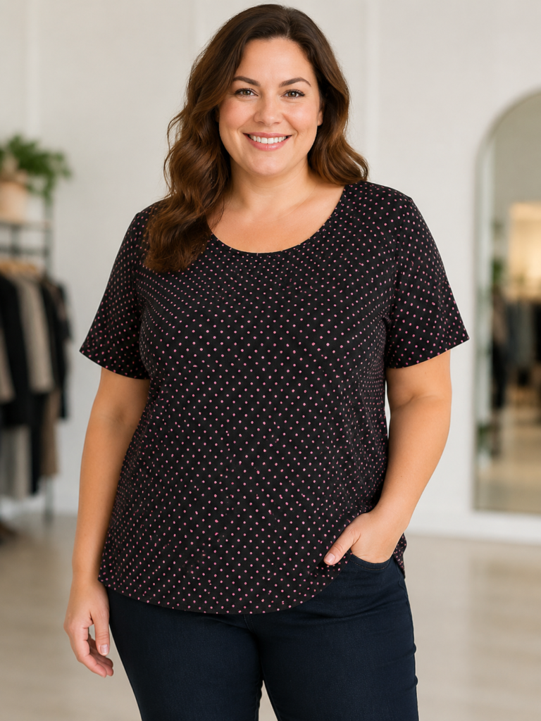 White Stag women’s plus-size short-sleeve top in size XXL/2X (20).