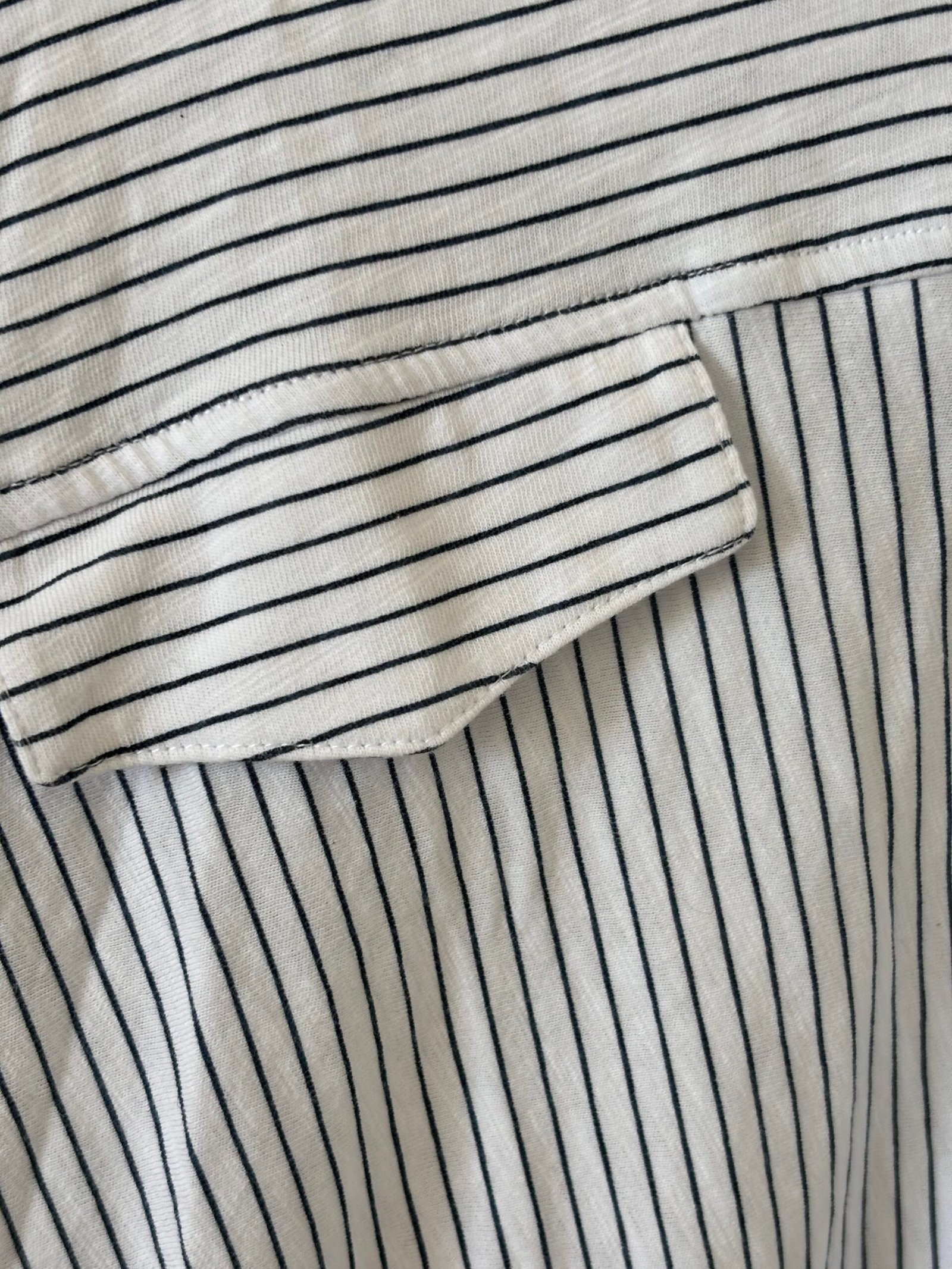 Wild Palms Women’s 100% Cotton Striped Half-Sleeve Button-Down Shirt - Image 7