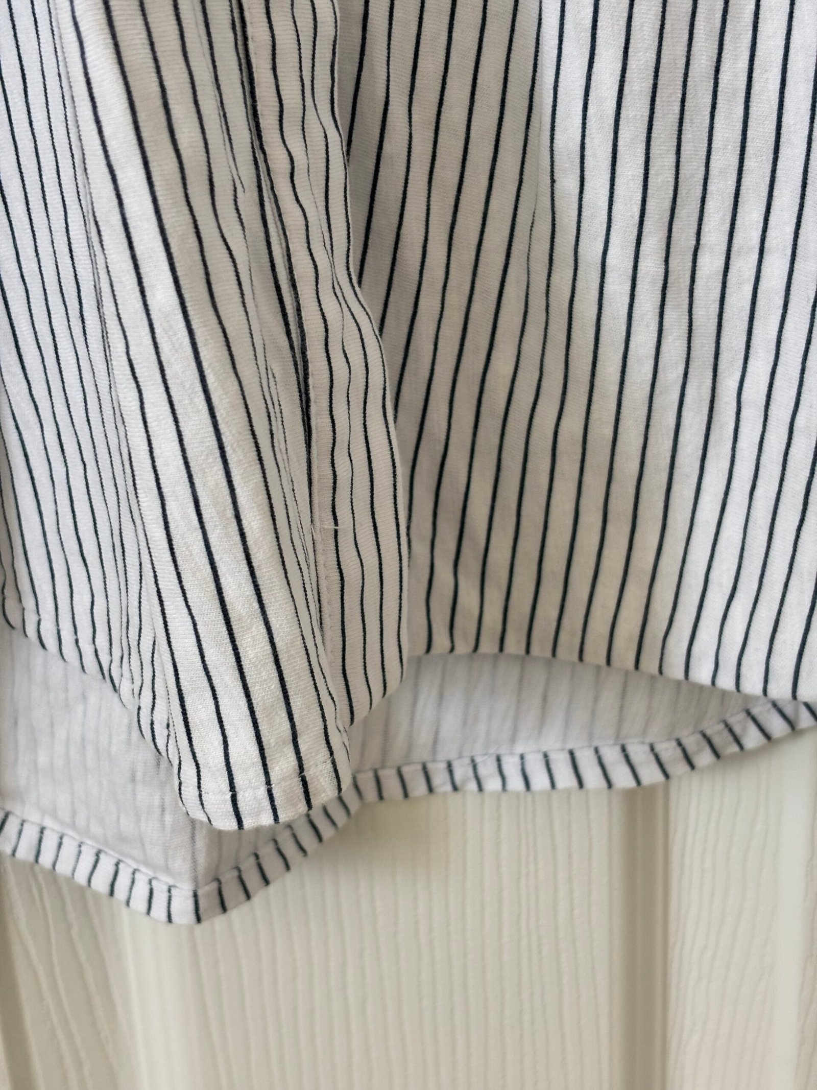 Wild Palms Women’s 100% Cotton Striped Half-Sleeve Button-Down Shirt - Image 4