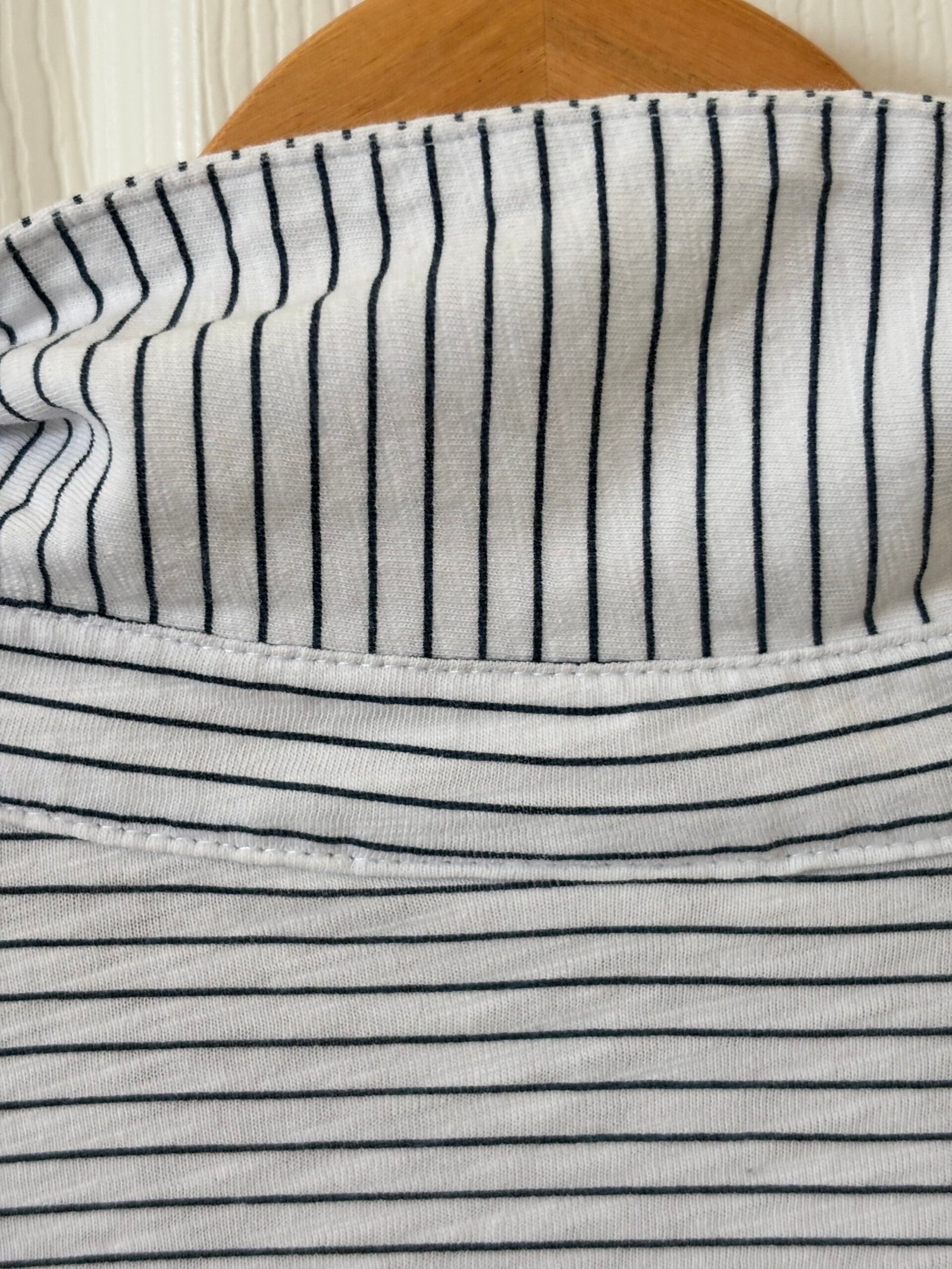 Wild Palms Women’s 100% Cotton Striped Half-Sleeve Button-Down Shirt - Image 2