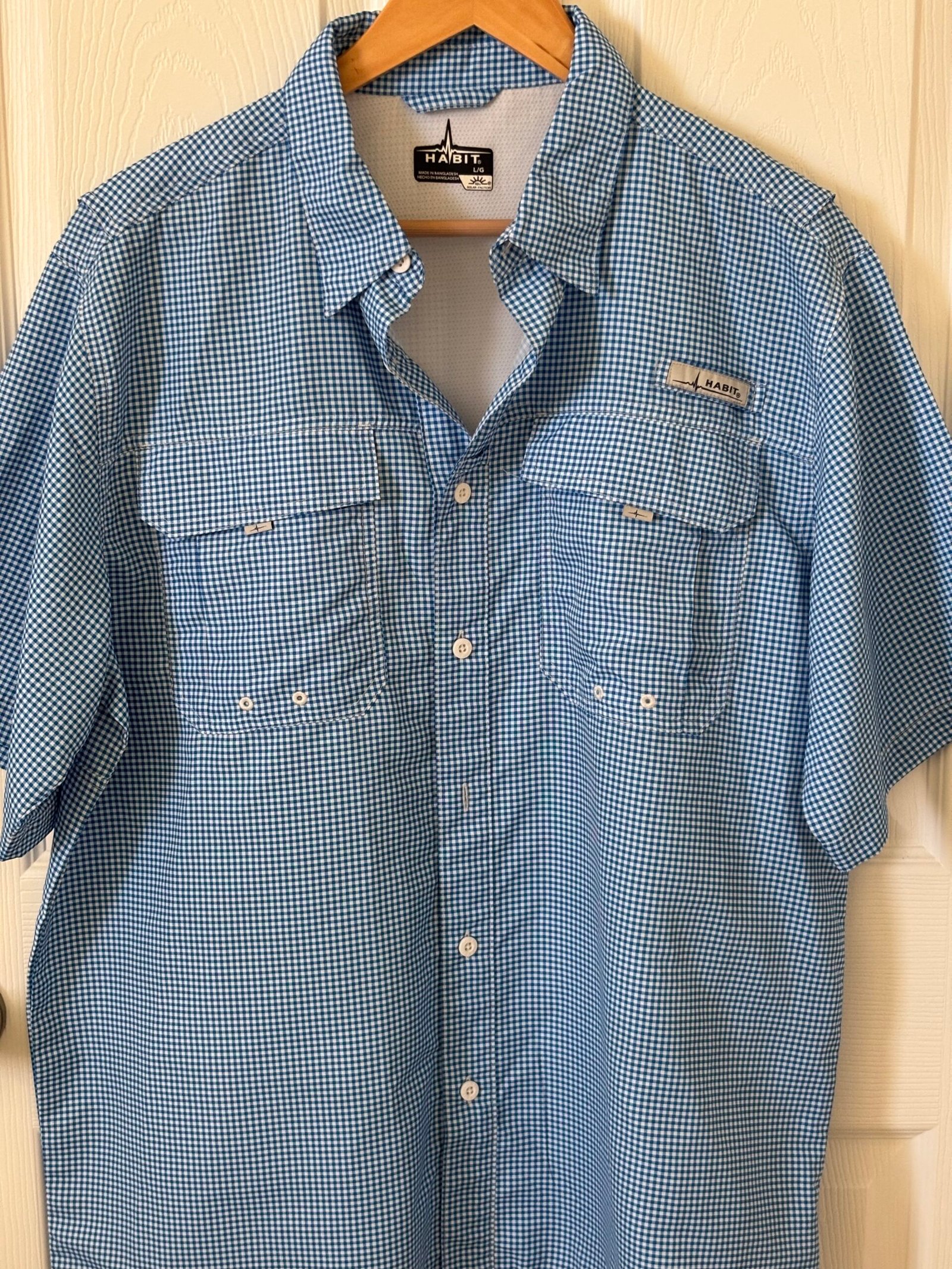 HABIT Men’s Short Sleeve Performance Fishing Shirt - Image 2