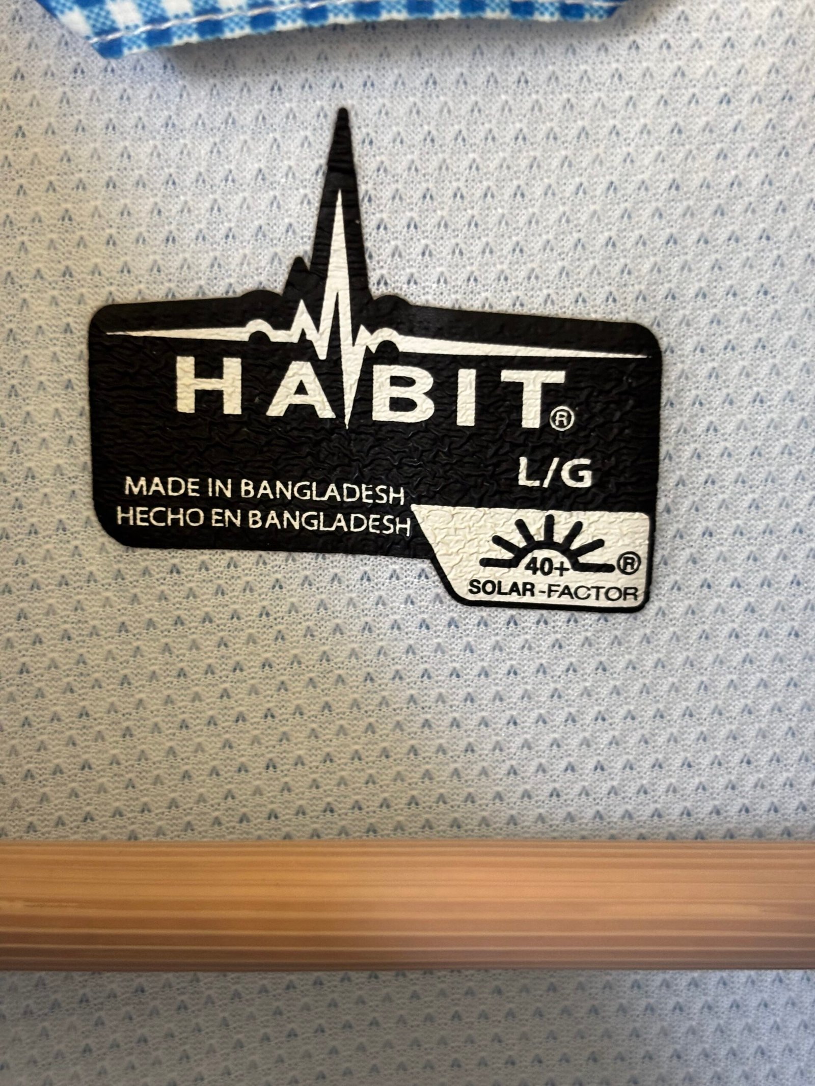 HABIT Men’s Short Sleeve Performance Fishing Shirt - Image 3