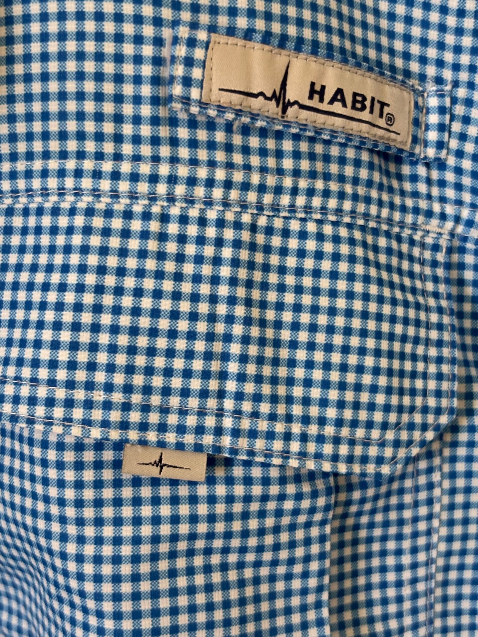 HABIT Men’s Short Sleeve Performance Fishing Shirt - Image 4