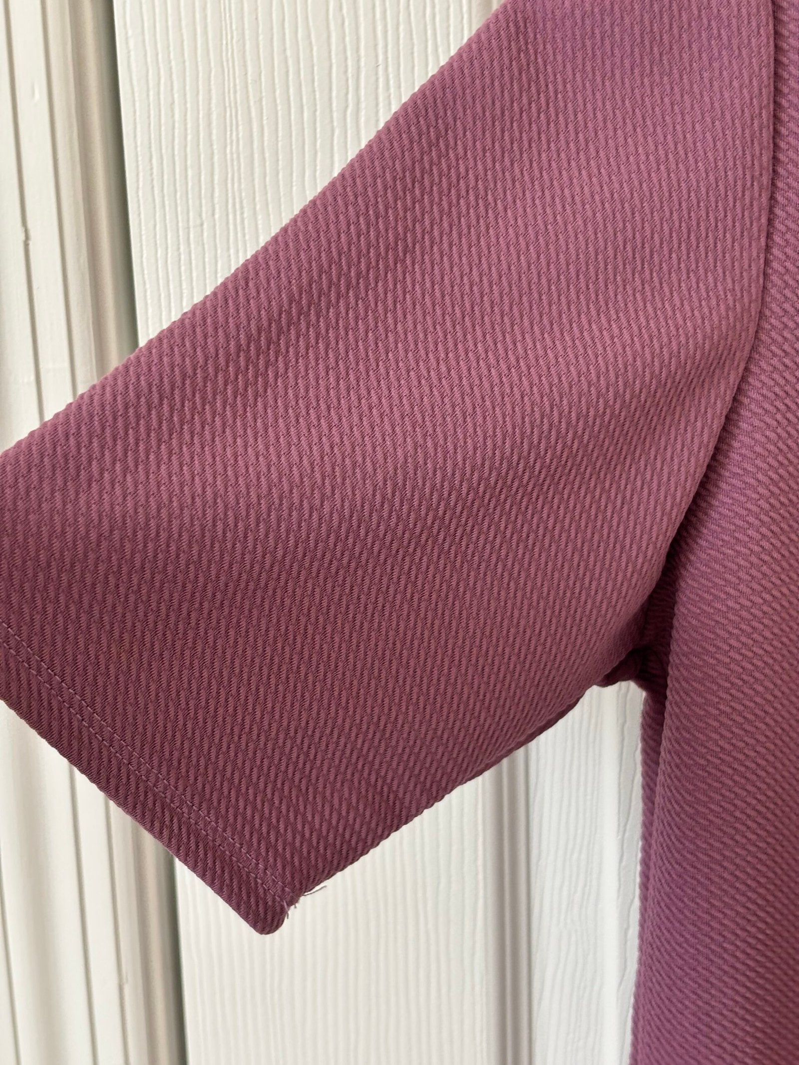 LuLaRoe women’s plus-size solid mauve top in size 3XL. - Image 6