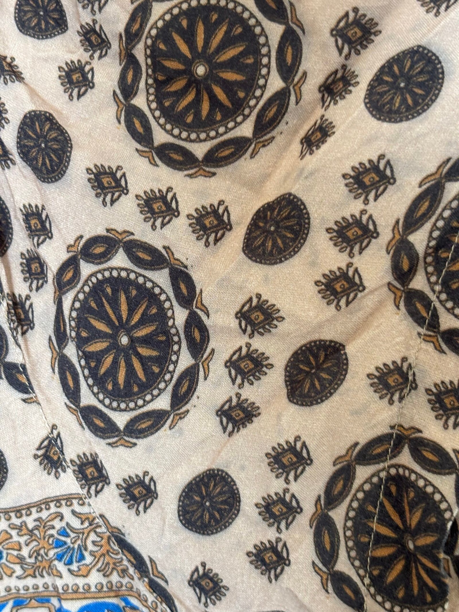 Topman men’s short-sleeve patterned shirt in size Medium. - Image 6