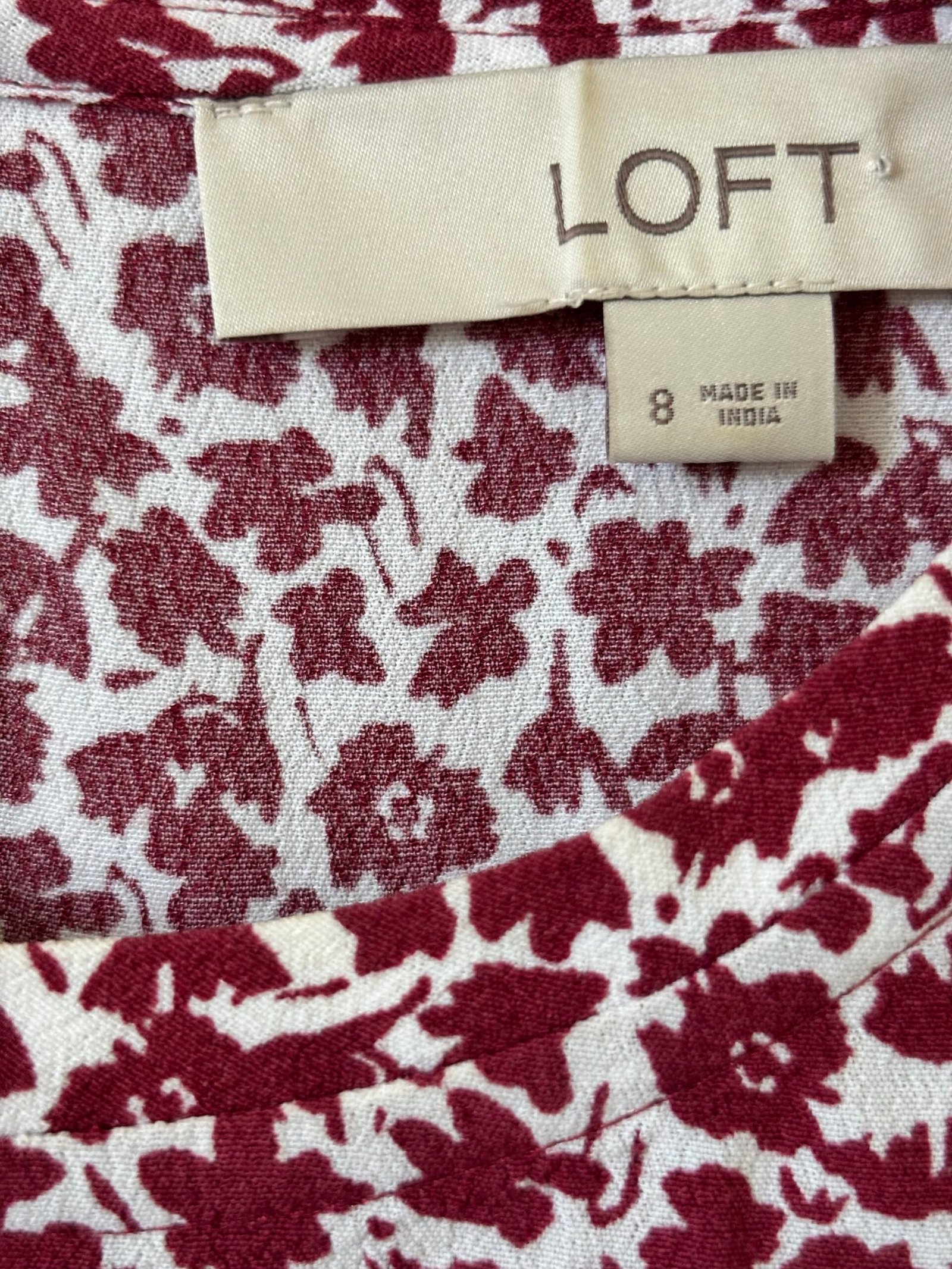 LOFT women’s floral dress in size 8. - Image 3