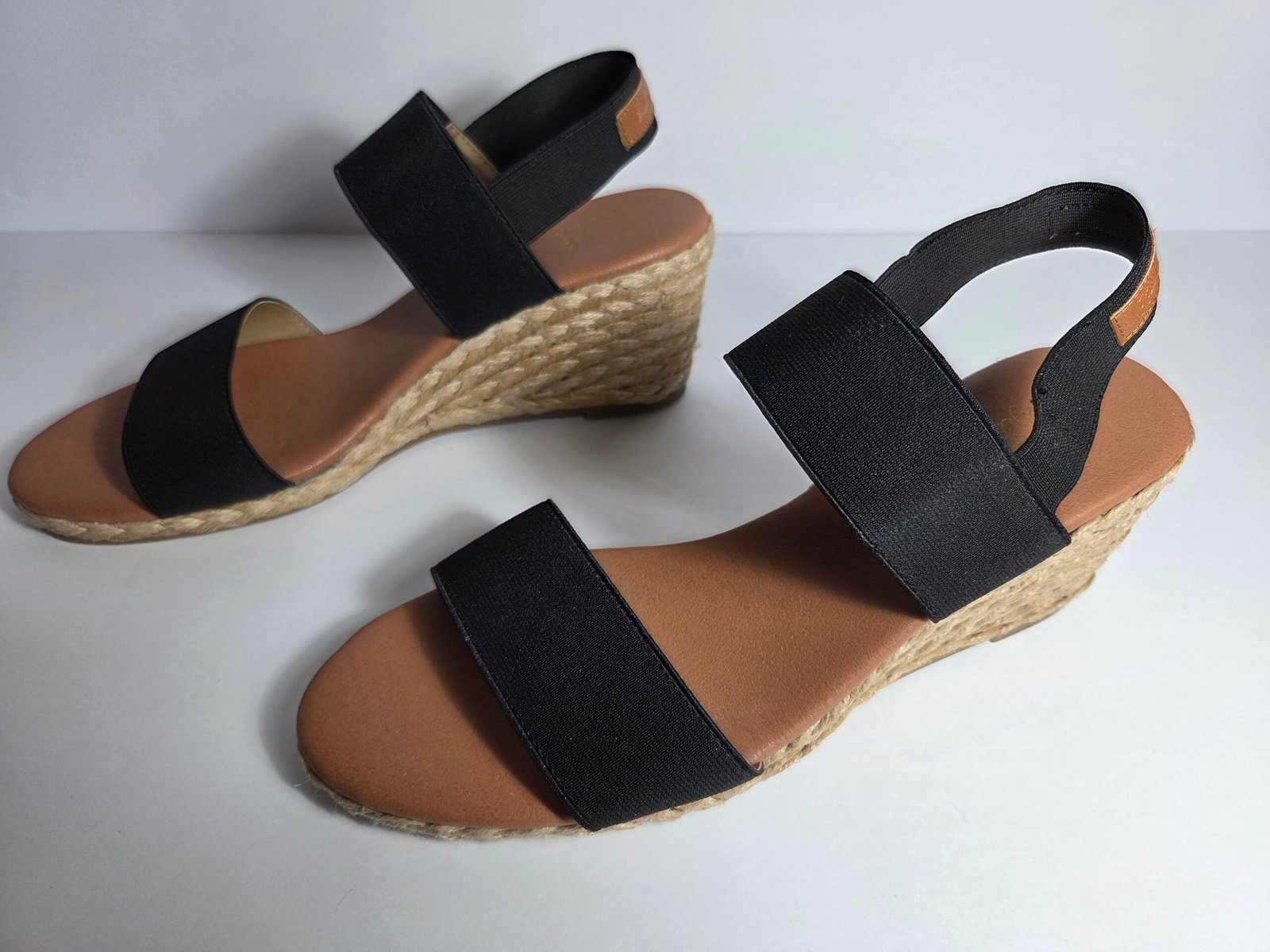 Tommy Bahamas black Espadrille wedge sandals, size 11 - Image 3