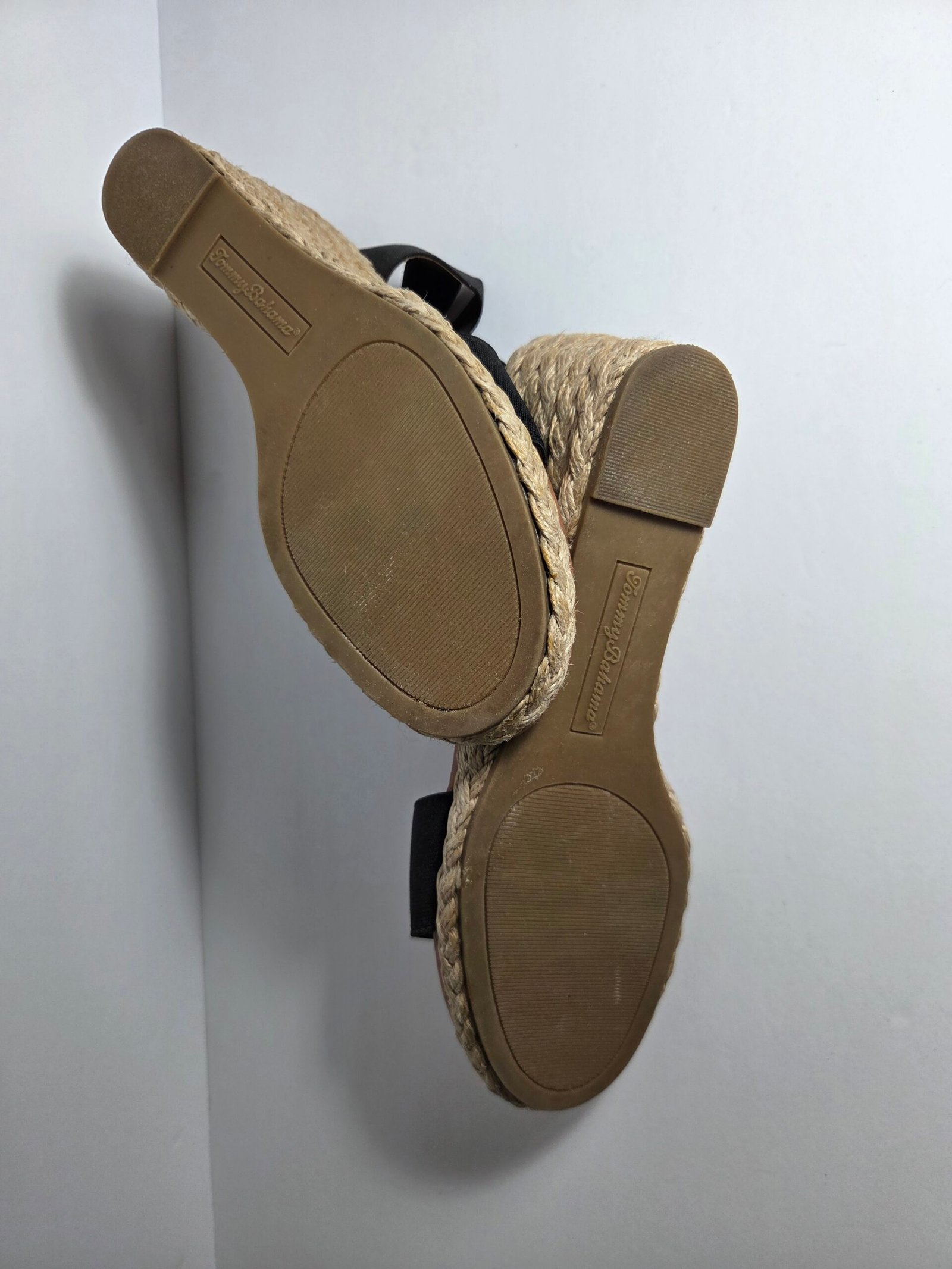 Tommy Bahamas black Espadrille wedge sandals, size 11 - Image 6
