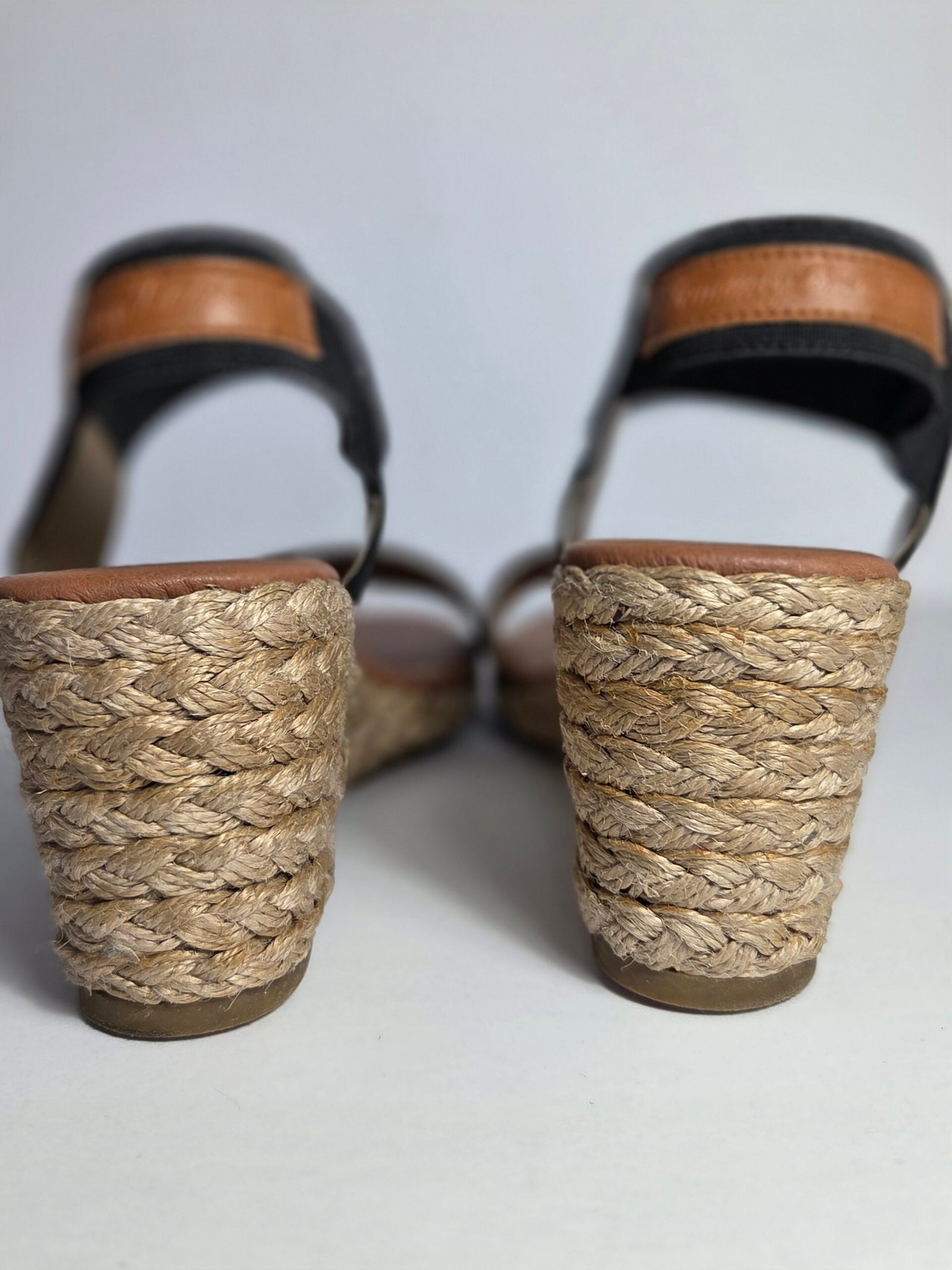 Tommy Bahamas black Espadrille wedge sandals, size 11 - Image 5